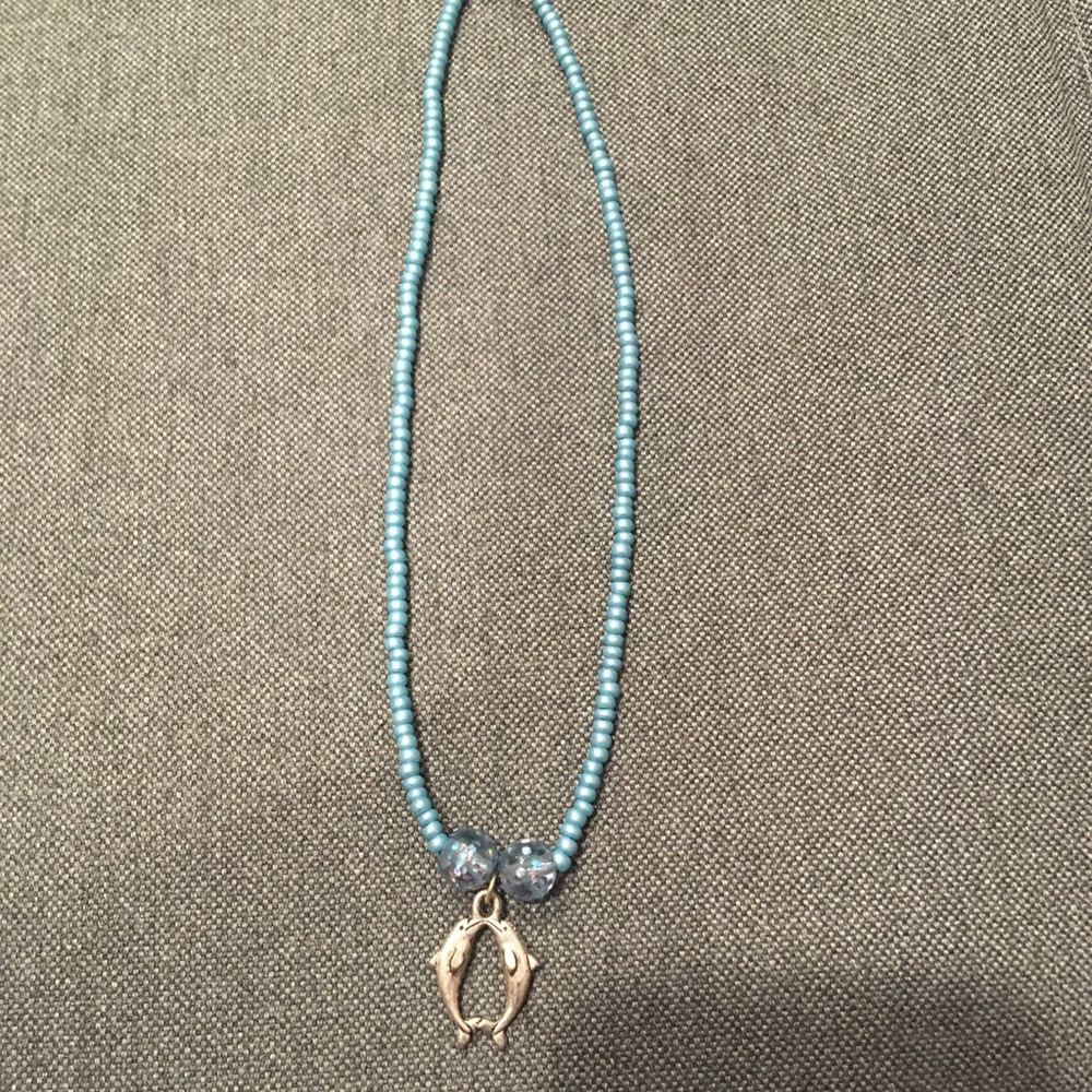 Girls dolphin necklace